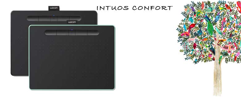 Tablet Wacom Intuos Black small comfort