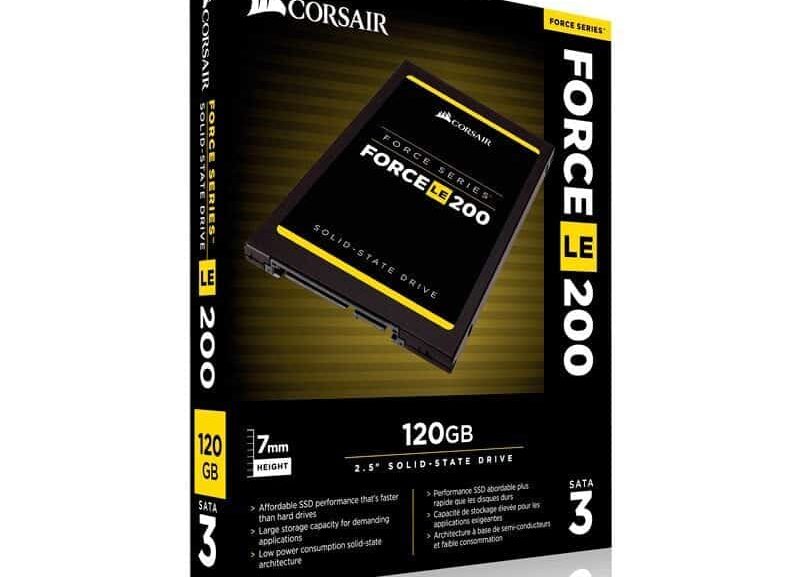 Corsair 120 GB Force LE200 SATA3 | Unidad de estado Solido 120GB CORSAIR GBLE FORCE