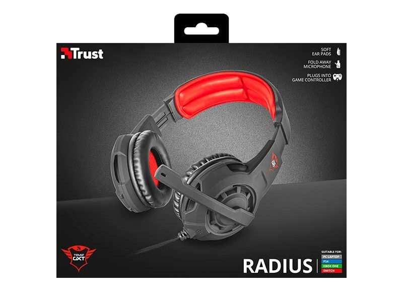 Audifono Gamer TRUST | GXT 310 Radius Gaming Headset 3.5mm