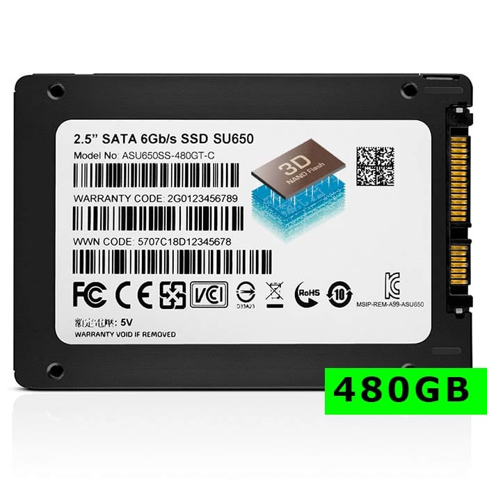 ▷ Adata 480GB Interno ASU650SS-480GT-C | PcWare