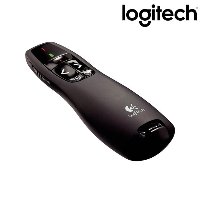 logitech r400 apuntador laser punter rojo