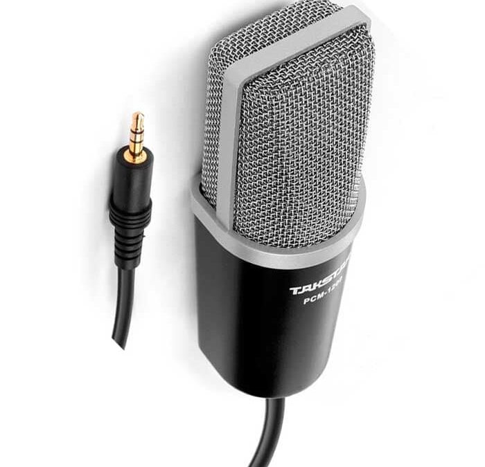 microfono condensador taskstar pcm 1200 para youtubers