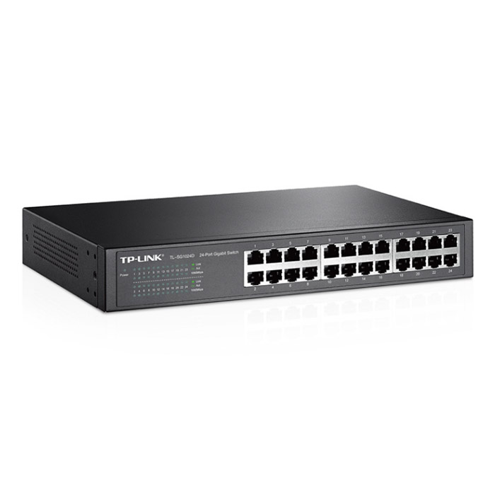 TPLINK TL-SG1024D SWITCH 24 Puertos Gigabit Rack