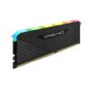 Corsair Vengance RGB 8 GB DR4  3200Mhz DIMM/1 x 16/ C16 /1.2 V/288 Pines/PC4-25600/Kit Black-CMG8GX4M1E3200C16