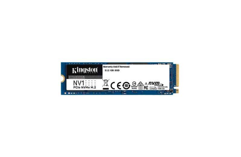 Kingston 500 GB SSD NVMe NV1PCIeM.2 2280Gen 3.04 carriles SNVS500G 2