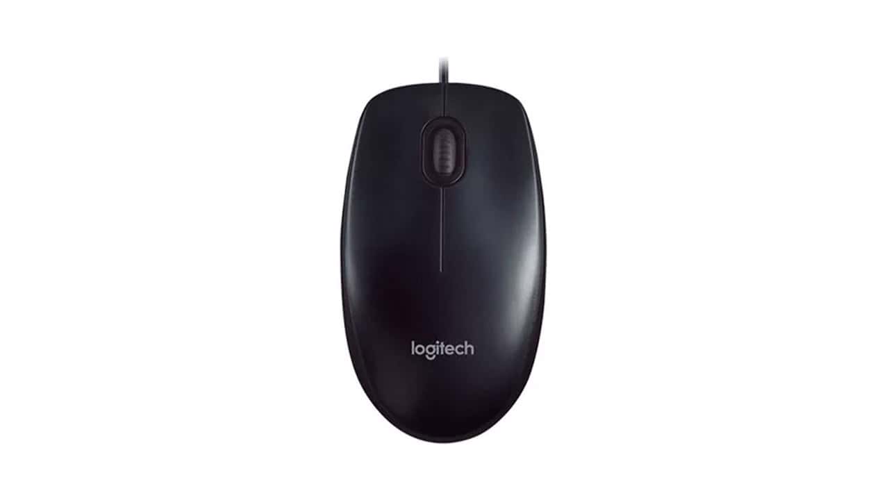 Logitech M90 Ratón con Cable USB, Seguimiento Óptico 1000 DPI