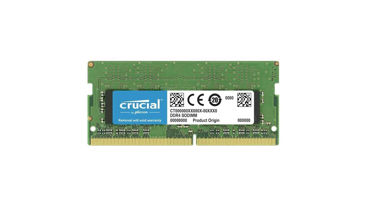 Crucial 4GB DDR4 2666 MHz SO-DIMM Memory Module CT4G4SFS8266 B&H